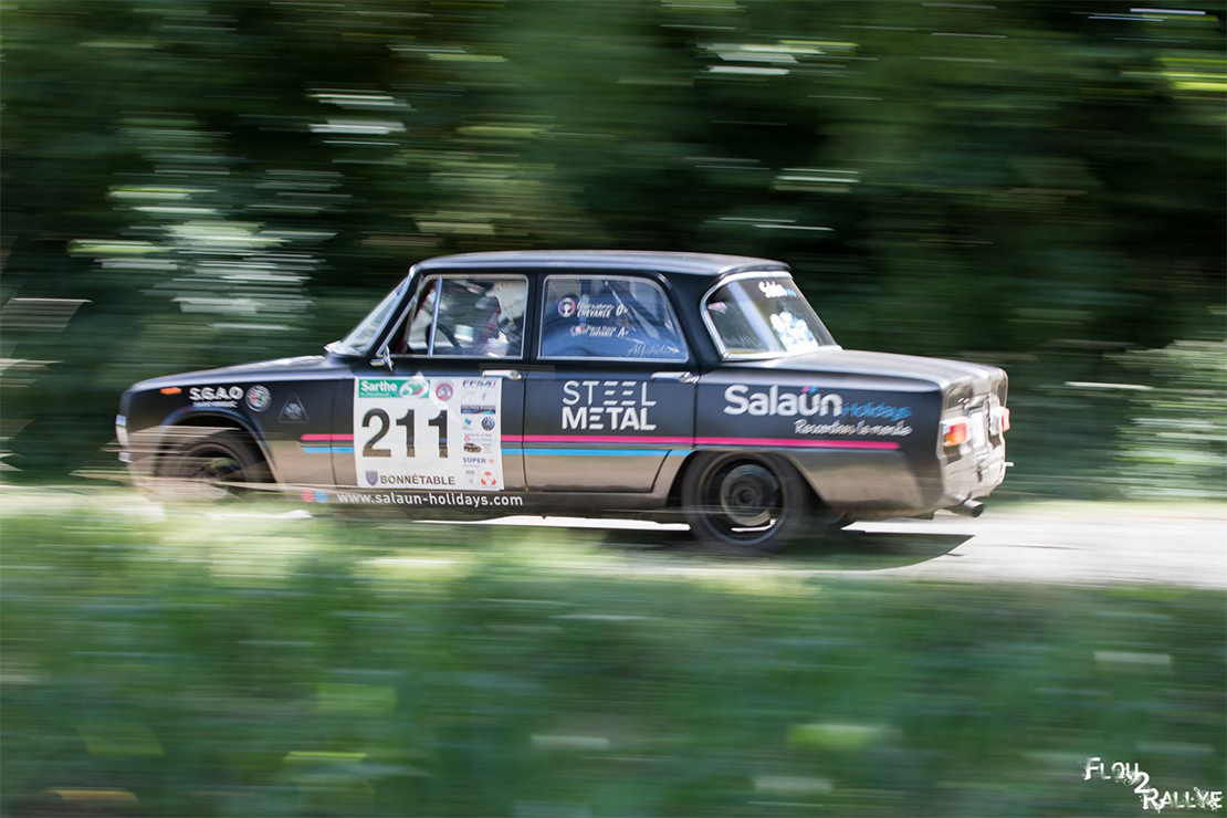 Gurwann Chevance au Rallye du Mans