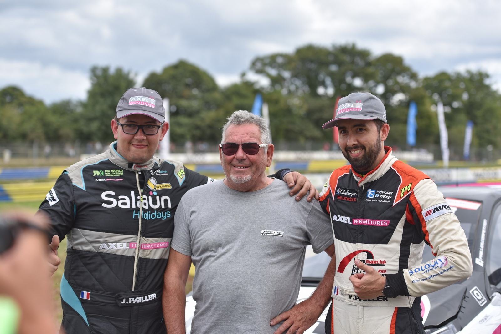 Les frères Pailler s'offrent un doublé au Rallycross de Kerlabo