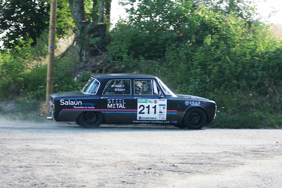 Gurwann sur le Rallye du Mans