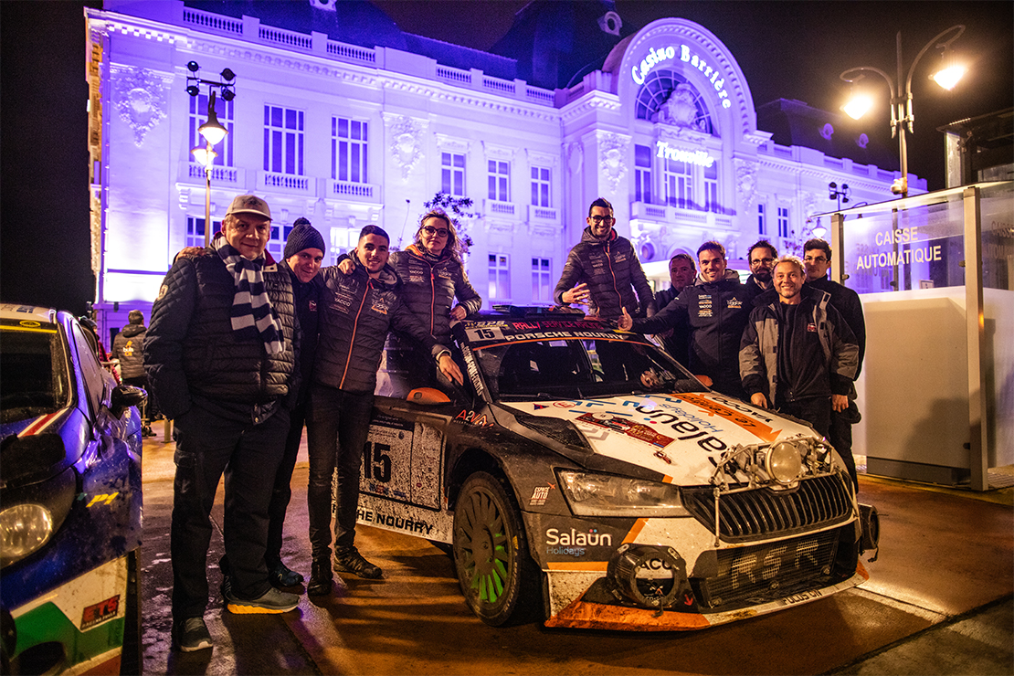 Un rallye de la Côte Fleurie quasi parfait pour Tony Cosson et Anne-Sophie Nourry