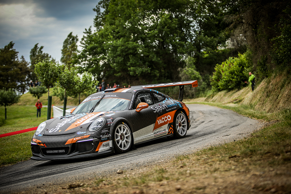 La Porsche 911 GT+ au Rallye Vins Mâcon