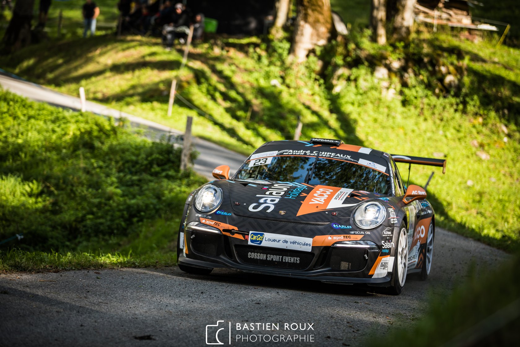 Tony Cosson au Rallye du Mont-Blanc Morzine