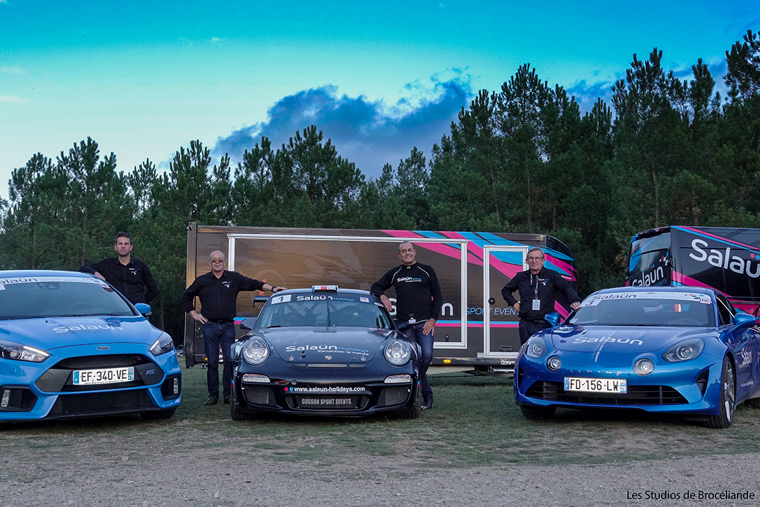 Le team Salaün Sport Events au Rallython de Guilligomarc'h